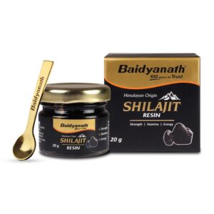 Baidyanath Himalayan Shilajit Resin – Powerful Strength, Stamina & Vitality Support